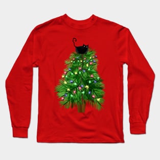 The Star on top of the Xmas Tree Long Sleeve T-Shirt